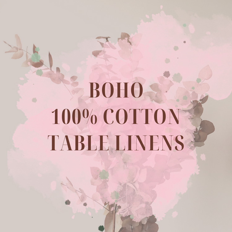 Pure Cotton Table Linens