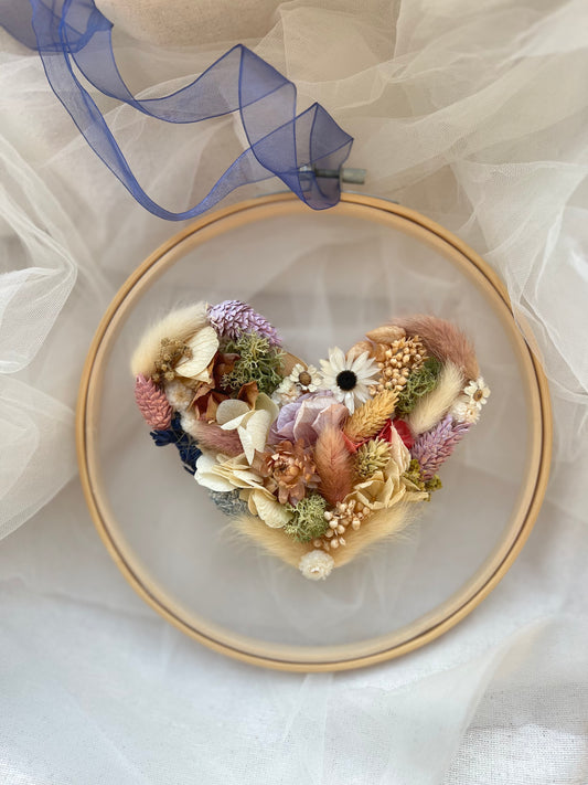 Floral Heart Wall Art